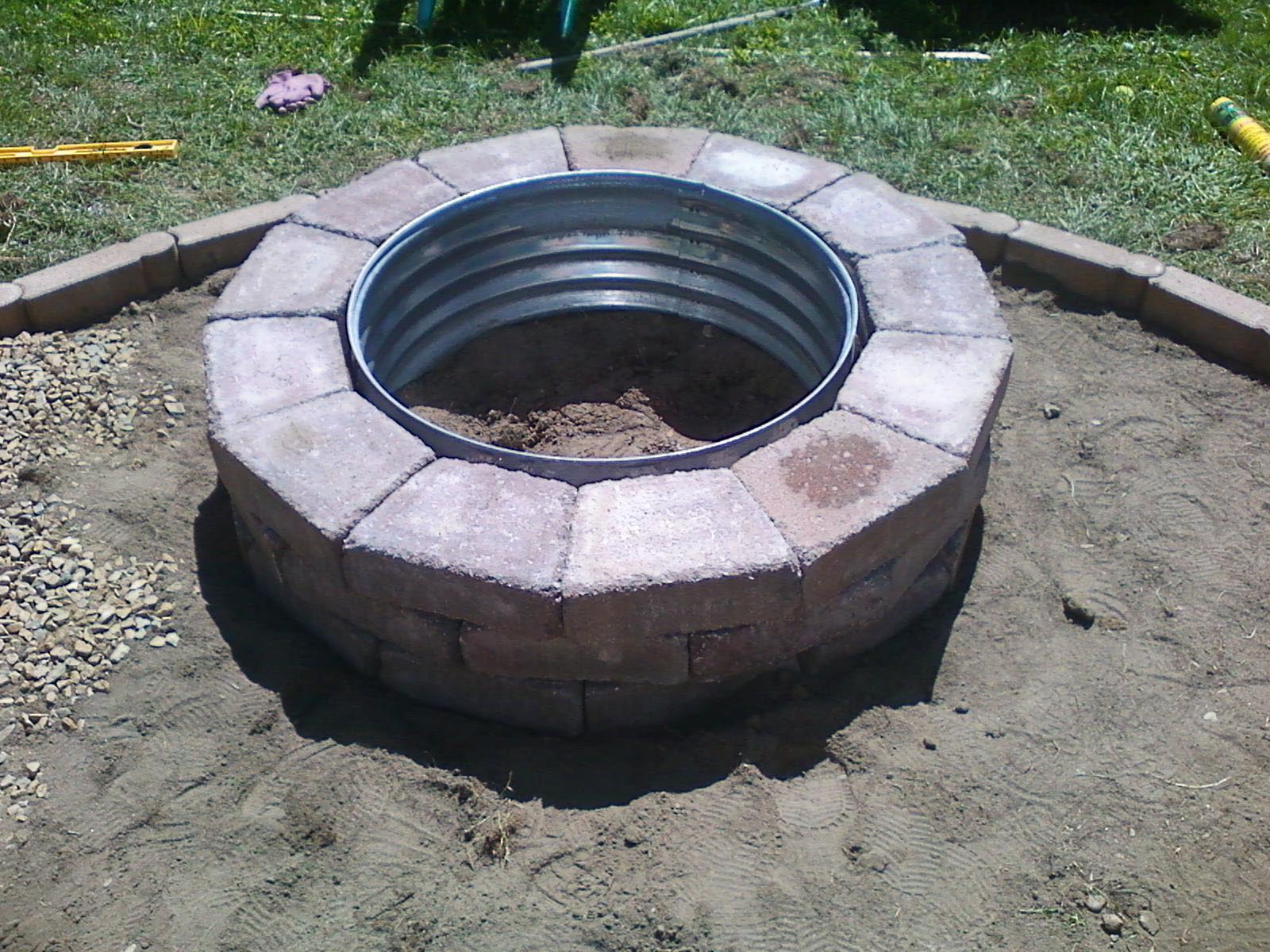 Galvanized Fire Pit Ring