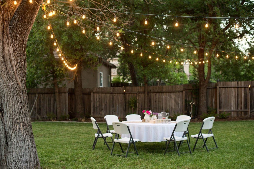 Lighting for Outdoor Party