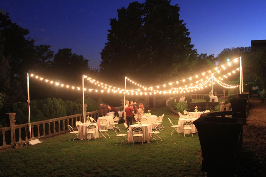 Lighting for Outdoor Wedding