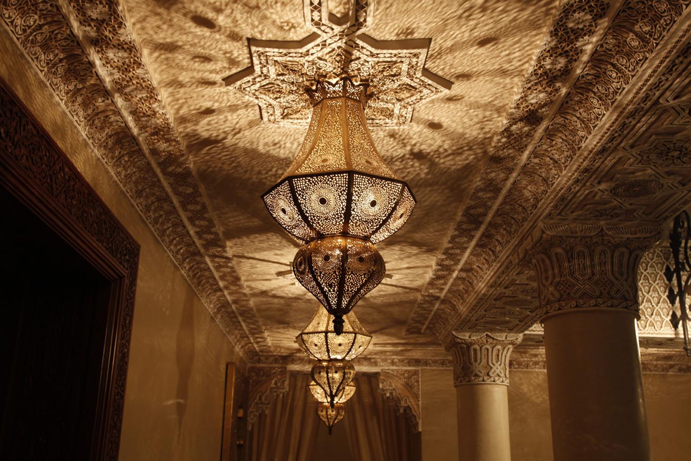 Moroccan Ceiling Light Design