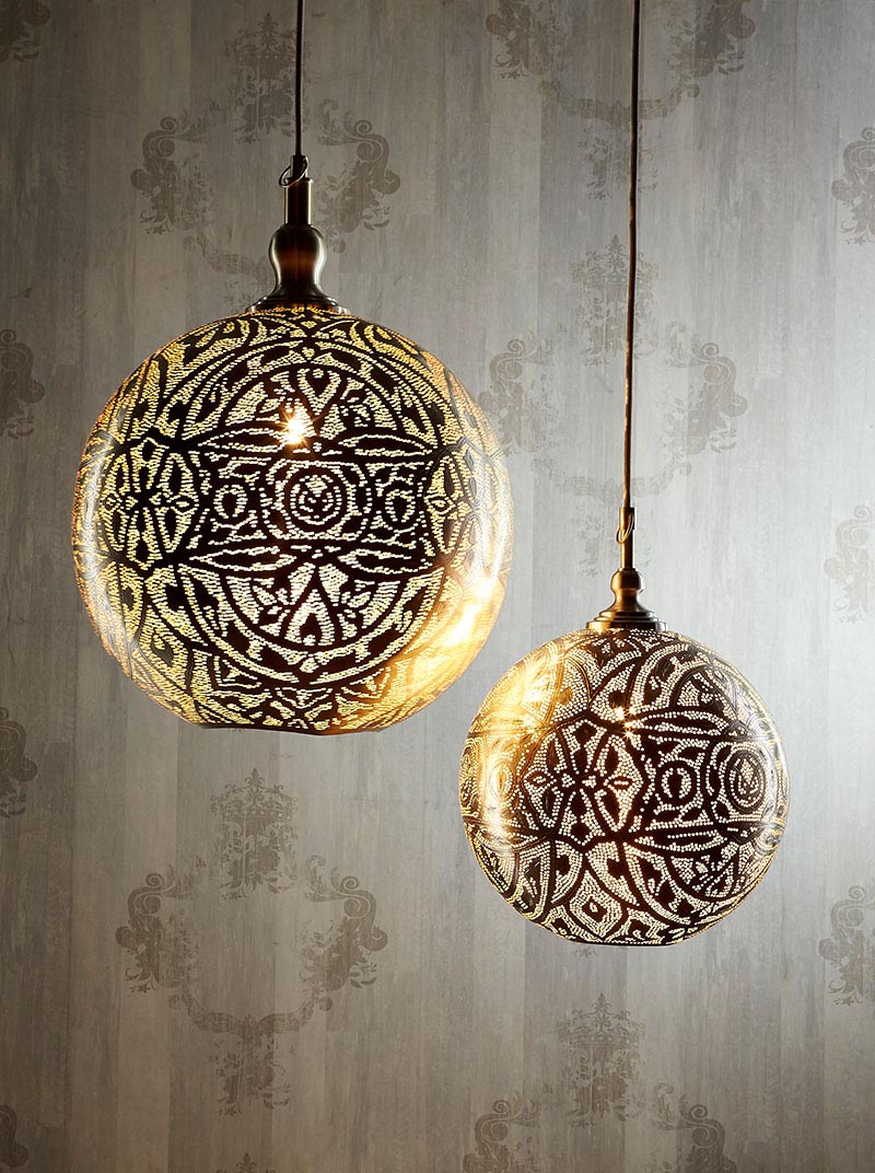 Moroccan Lantern Ceiling Light