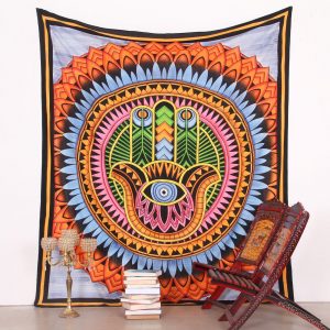 Painted Tapestry Wall Hangings