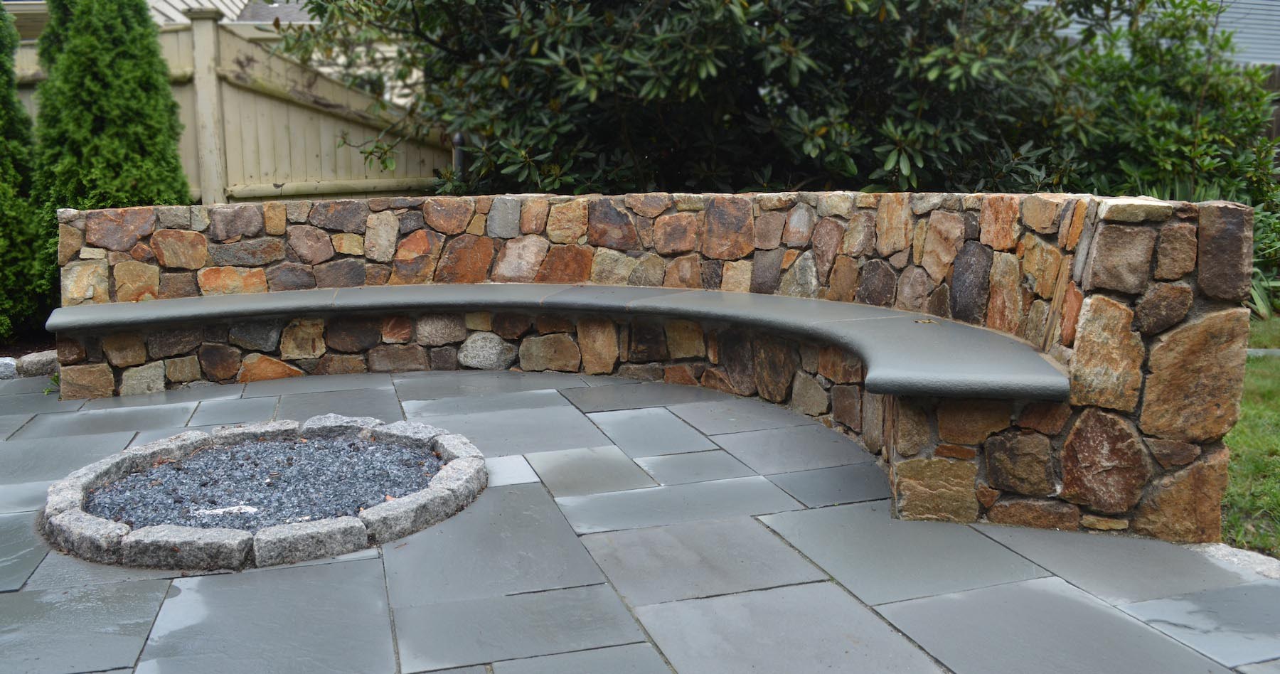 Stone Outdoor Fire Pit