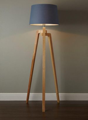 Wood Tripod Floor Lamps