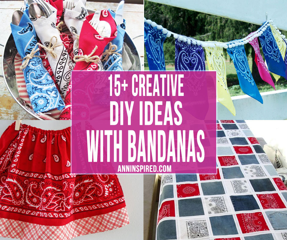 15+ DIY Ideas With Bandanas