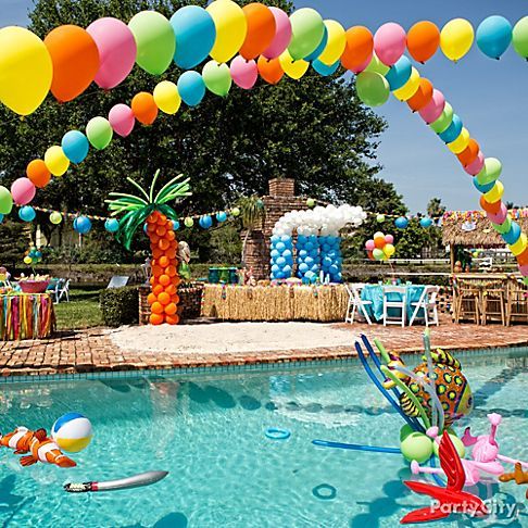 Pool Bithday Party for Teens