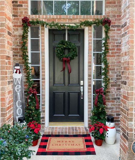 Christmas Decor Ideas for Door