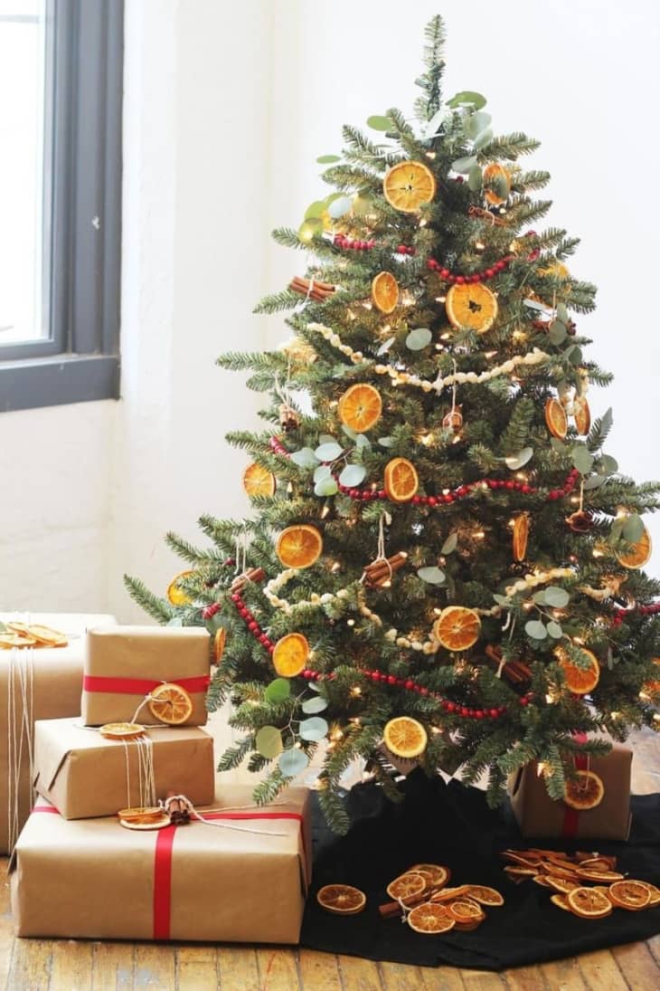 Orange Garland for Christmas Tree