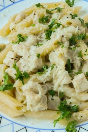 Garlic Penne Pasta Recipe