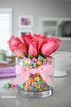 Candy Heart Valentine Bouquet