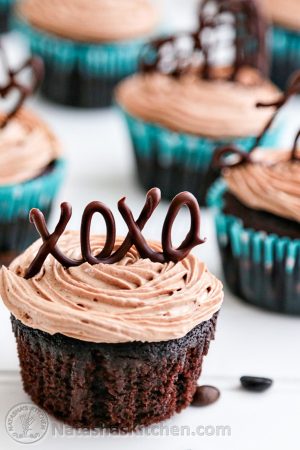Chocolate Cupcakes XOXO
