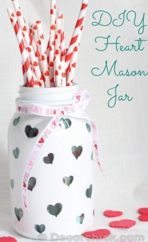 Valentine Mason Jar Craft Idea