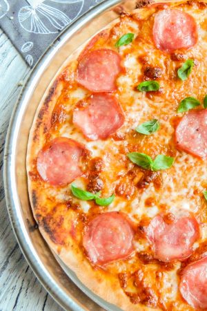 Classic Pepperoni Pizza Party Snack