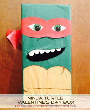 Ninja Turtle Valentines Day Box