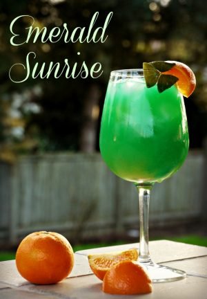 St. Patricks Day Emerald Sunrise