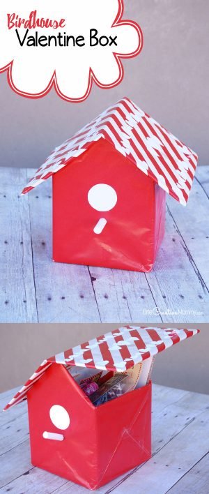Valentine Box Ideas Birdhouse