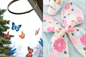 12 Colorful DIY Butterfly Crafts & Projects