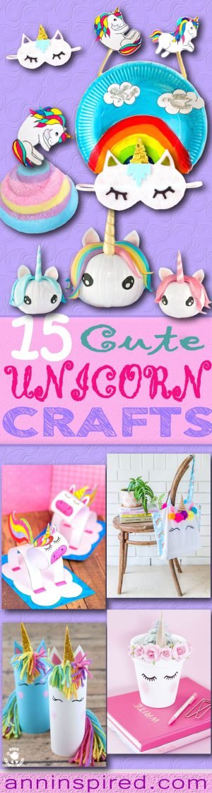 15 Incredibly Cute Unicorn Diy Crafts