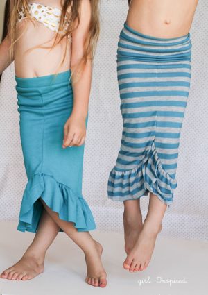 30 Minute Mermaid Skirt Tutorial