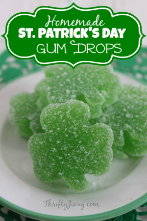 Homemade St. Patricks Day Gum Drops Recipe