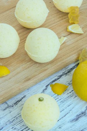 Yellow Gel Food Coloring Lemon Bath Bombs