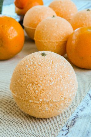 Therapeutic Orange Bath Bombs Recipe