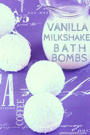 DIY Vanilla Milk Bath Bomb Recipe