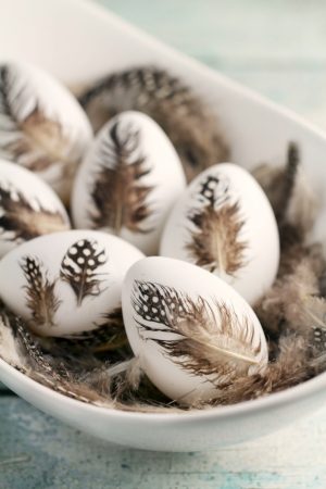 Best Feather Easter Eggs