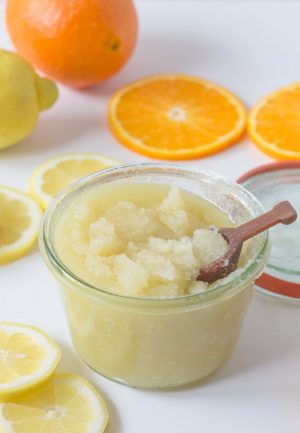 DIY Citrus Salt Scrub Recipe