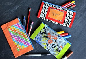 Duct Tape Pencil Pouches Easy Back to School Craft