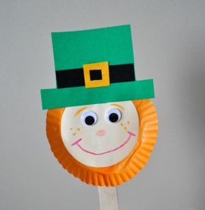 Leprechaun Stick Puppet St. Patricks Day