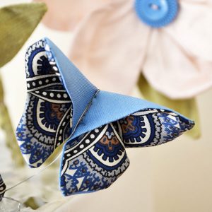 Make Fabric Origami Butterfly