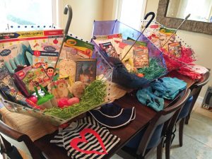 Umbrella Easter Baskets Budget Friendly and Allergy Friendly