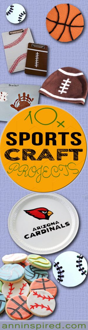 10 Sports Themed Craft Projects