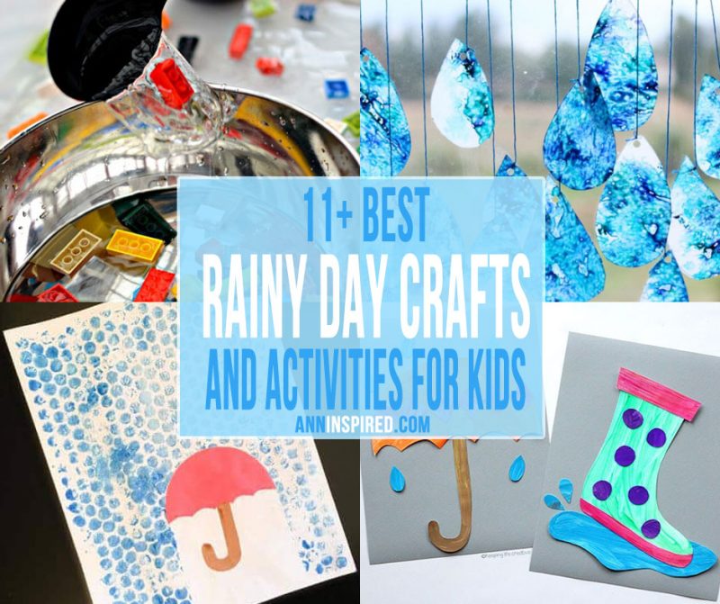 11 Best Rainy Day Crafts & Activities for Kids - Fun for Parents too ...