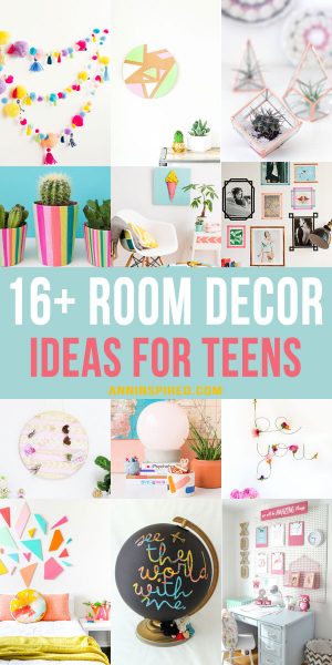 16+ Cool DIY Room Decor Ideas for Teens
