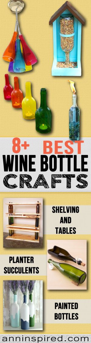 8 Easy Wine Bottle Crafts