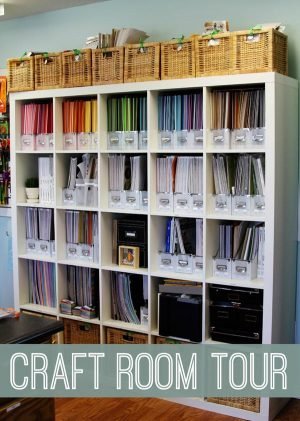 Craft Room Work Studio and Storage