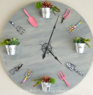 Bicycle Wheel Clock