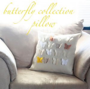 Butterfly Collection Pillow Tutorial