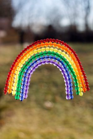 Cool Rainbow Suncatchers for Kids