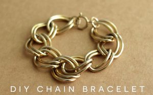 DIY Bracelet How to Make a Chain Bracelet