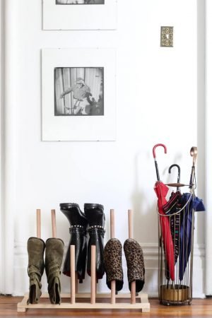 How to Make a DIY Shoe Rack