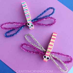 How to Make Clothespin Dragonflies Kids Craft
