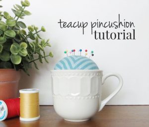 How to Make DIY Teacup Pin Cushion
