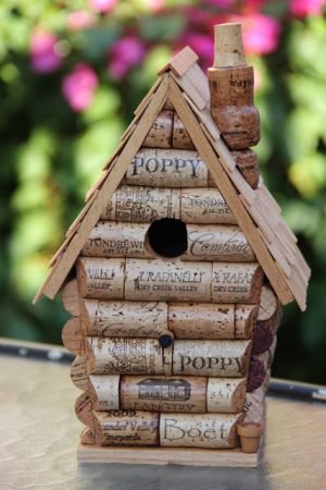 How to Make Wine Cork Fairy Birdhouse