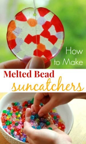 Making Melted Bead Suncatchers