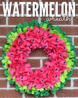 Watermelon Summer Wreaths Idea