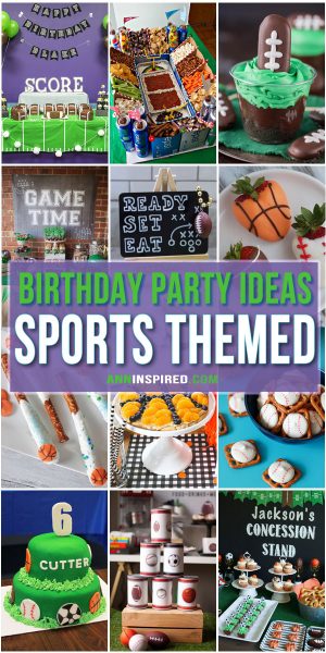 Sports Themed Birthday Party Ideas