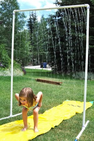 How To Make Outdoor Sprinkler From Pvc Pipes